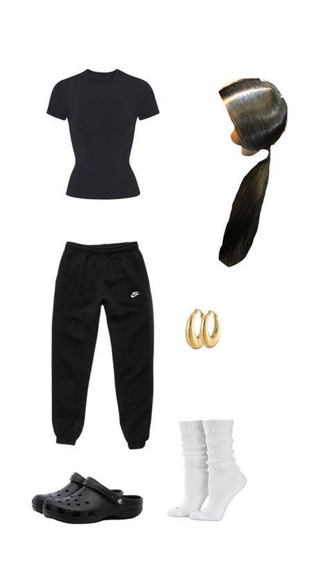 Simple Outfits For School, Fly Outfit, Outfit Inspo Casual, Trendy Outfits For Teens, Cute Lazy Outfits, Cute Lazy Day Outfits, Lazy Outfits, Cute Swag Outfits, Simple Trendy Outfits