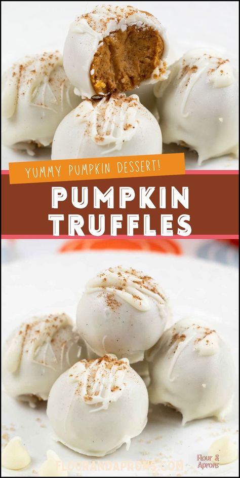 Discover how to make creamy pumpkin truffles, a must-have for classic fall recipes and big group dessert ideas. Pumpkin Christmas Recipes, Sweet Potato Truffles, Thanksgiving Truffles, Truffles Recipe Easy, Casserole Mashed Potatoes, Unique Thanksgiving Desserts, Truffles Oreo, After Dinner Dessert, Truffle Recipe Easy