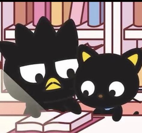 chococat badtz maru sanrio Badtz Maru And Chococat, Batz Maru Pfp, Badtz Maru Aesthetic, Choco Cat Aesthetic, Badtz Maru Sanrio, Sanrio Badtz Maru, Badz Maru, Choco Cat, Hello Sanrio