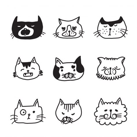 Draw Silhouette, Pet Journal, Cat Face Drawing, Sketch Cat, Silhouette Face, Cat Of The Day, Characters Sketch, Domestic Cat Breeds, Kitty Kisses