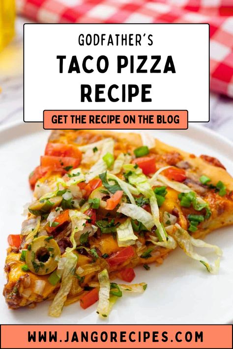 Pizza By The Yard Recipe, Boboli Pizza Recipes Ideas, Happy Joes Taco Pizza Recipe, Piezano Pizza Recipes, Pizza Flavors Ideas, Pizza Hut Taco Pizza Recipe, Shakeys Pizza Recipe, Godfathers Taco Pizza Recipe, Taco Pizza Sauce