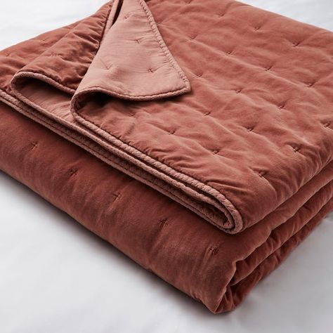 Terracotta Bedspread, Sage Bedspread, Bedspreads Ideas, Terracotta Bedding, Bedspread Ideas, Cotton Bedspread, Kitchen Utilities, Modern Bedroom Decor, Bed Curtains