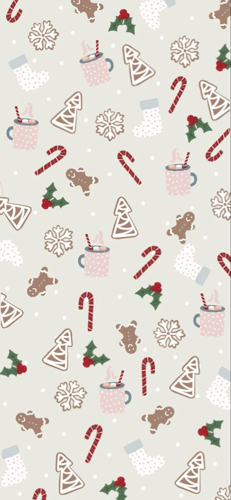 Christmas Asethic Wallpaper, Cute Wallpapers Xmas, Aesthetic Iphone Wallpaper Christmas, Christmas Wallpaper Cute Aesthetic, Cute Christmas Wallpaper Backgrounds, Christmas Print Wallpaper, Christmas Themed Background, Cute Chrismas Wallpers, Holiday Wallpaper Aesthetic Christmas