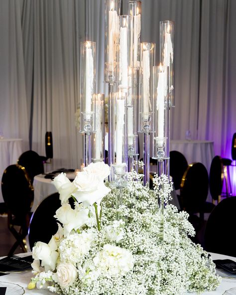 Acrylic Candelabra Wedding Centerpieces, Clear Candelabra Centerpiece, Acrylic Candelabra Centerpiece, Wedding Candelabra Centerpiece, Candle Opera Centerpiece, Glass Candelabra Centerpiece, Simple Elegant Wedding Centerpieces, Candelabra Centerpiece Wedding, Candleabra Wedding