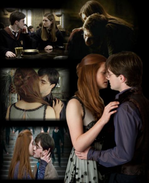 Harry and Ginny Harry Potter And Ginny Weasley, Harry Potter And Ginny, Prisoner Of Azkaban Harry, Book Harry Potter, Harry Potter Ginny Weasley, Harry Potter Ginny, Maxon Schreave, Harry And Ginny, Harry Potter Background