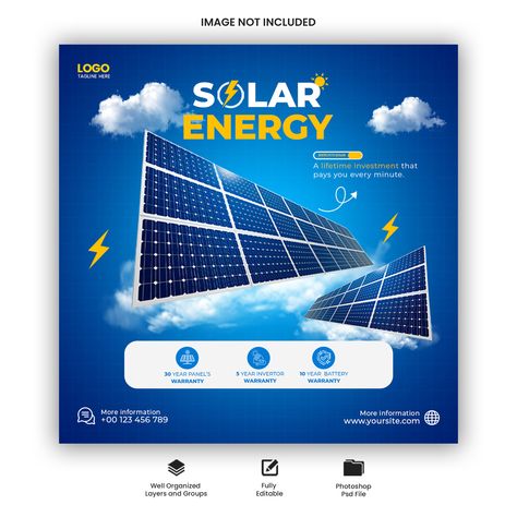 Solar Ads Design, Solar Panel Social Media Post, Solar Panel Creative Ads, Solar Energy Poster, Dj Ideas, Solar Panel Project, Saving Electricity, Solar Energy Design, Solar Panels Design