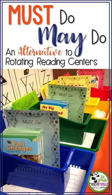 Must Do May Do An Alternative to Rotating Reading Centers Reading Stations, Small Group Reading, 4th Grade Reading, 3rd Grade Reading, 2nd Grade Classroom, 2nd Grade Reading, First Grade Reading, Reading Centers, Reading Instruction