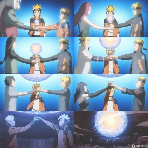 Naruto and Boruto's rasengan ❤ << you have no idea how much this kills me Boruto Rasengan, Naruto Episodes, Boruto Episodes, Uzumaki Family, Naruto Teams, Kushina Uzumaki, Naruto Uzumaki Art, Uzumaki Boruto, Naruto Sasuke Sakura