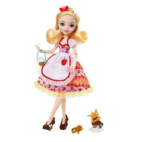 Apple White Doll, Ever After Dolls, Mattel Shop, Dc Super Hero Girls, Barbie Kitchen, Apple White, Fairy Tale Characters, Living Dolls, Dream Doll