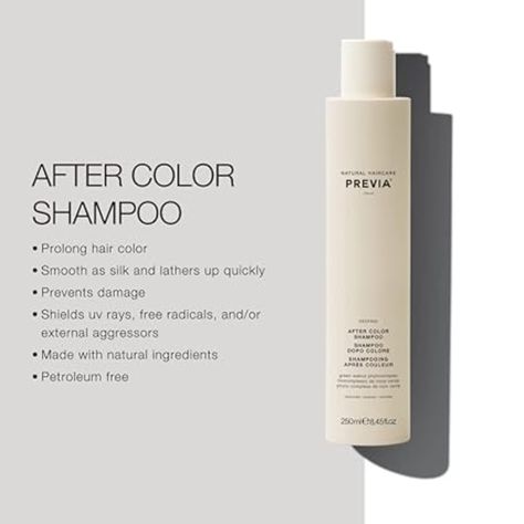 The Keeping After Color Shampoo prolongs the retention of hair color and supports color tonality. The shampoo gently cleanses the hair, protecting color and keeping it shiny as long as possible. Fragrance notesKeeping distinguishes itself for its floral citrusy notes, chosen to create a bright, soft and elegant aura. At its top, rose and mandarin notes blend in with a cedar and freesia heart. At its base, a warm embrace of amber and lily of the valley. Color Shampoo, Free Radicals, Lily Of The Valley, Uv Rays, The Valley, Natural Ingredients, Aura, Amber, Hair Color