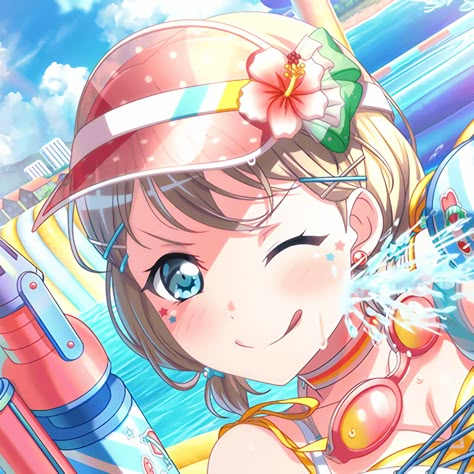 Moca Bandori Icons, Kasumi Pfp Bandori, Moca Aoba Icon, Bandori Moca Aoba Icons, Bandori Desktop Wallpaper, Bandori Summer Pfp, Moca Aoba, Bandori Summer Cards, Bang Dream Icons