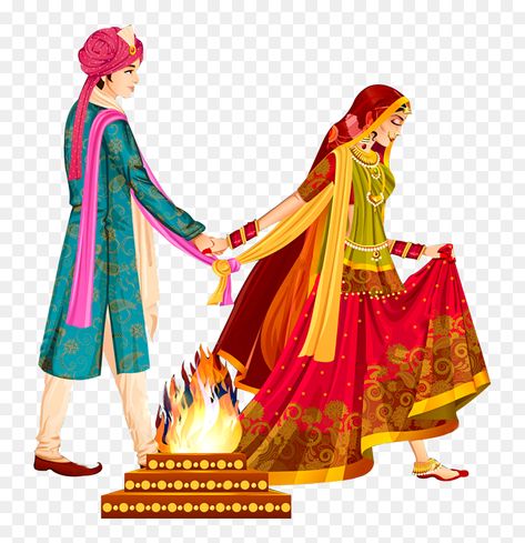 Indian Wedding Wallpaper, Indian Wedding Background Images, Wedding Png Background, Marriage Images Indian, शुभ विवाह Png, Indian Wedding Painting, Marathi Wedding Couple Illustration, Marathi Wedding Couple Cartoon, Marriage Png Background