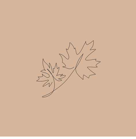 Pumpkin Leaves Tattoo, Leaves Outline Tattoo, Autumnal Tattoo Ideas, Maple Leaf Branch Tattoo, Maple Tattoo Leaf, Simple Fall Tattoos, Fine Line Maple Leaf Tattoo, Canada Maple Leaf Tattoo, Small Autumn Tattoo