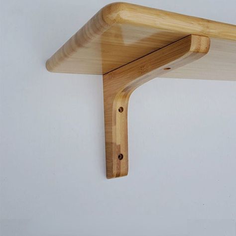 Wooden Triangle Bracket Rounded Home Solid Wood Wall Shelf One Word Partition Shelf Layer Plate Tripod Support Frame Lshaped DIY Single Pack Material: Solid Wood(natural color ) Size: 10cm/15CM/20CM Weight: 50G Packaging: 1 pc / pack(including screw) Features: Rounded corner design, smooth edge, anti-corrosion, no splicing, stable, durable, strong bearing capacity, comfortable, L-shaped, no deformation, no mold, thick material Usage ： Suitable for bedroom, living room, dormitory *Quality: The qu Partition Shelf, Diy Shelf Brackets, Plate Shelves, Shelving Brackets, Round Shelf, Wall Shelf Brackets, Shelf Decor Living Room, Wooden Brackets, Triangle Shelf