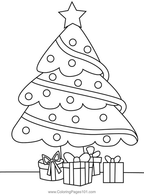 Christmas Tree Coloring Page Christmas Coloring Pages For Preschoolers, Xmas Tree Coloring Pages, Christmas Tree Coloring Pages Free, Christmas Tree Color Pages, New Year Tree Drawing, Christmas Tree Colouring Pages, Christmas Tree Coloring Pages For Kids, Christmas Tree Coloring Sheet, Christmas Tree Coloring Page Printable