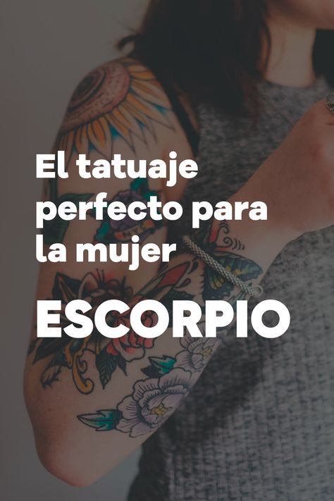 #tattoo #tatuaje #horoscopomagico #horoscopo escorpio ideas Ideas Tatuajes Mujer, Mujeres Tattoo, Tattoos