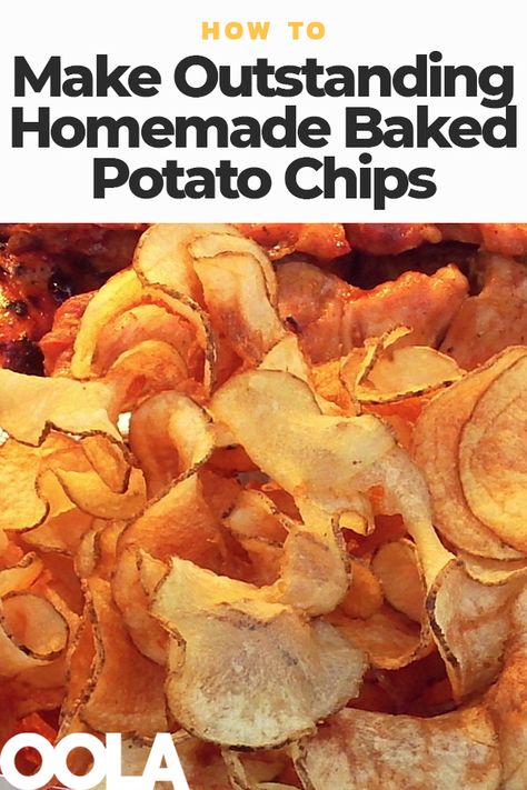 Homemade Potato Chips Deep Fryer, Baked Potato Chips In Oven, Deep Fried Potato Chips, Home Made Potato Chips, Homemade Potato Chips Recipe, Homemade Crisps, Potato Chips Homemade, Potatoes Chips, Homemade Potato Chips