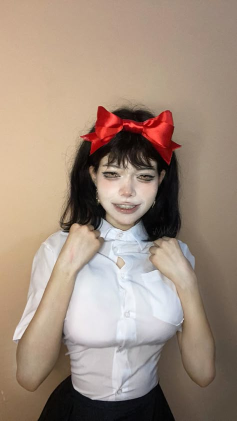 Pumpkin night, cosplay de halloween Slasher Cosplay, Pumpkin Night Cosplay, Naoko Pumpkin Night, Pumpkin Night, Rp Ideas, Cute Cosplay, Cartoon Profile Pics, Kawaii Girl, Halloween Cosplay