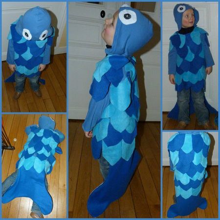 petit poisson Toddler Fish Costume, Fish Costume Kids, Under The Sea Costumes, Sea Costume, Bug Costume, Fish Costume, World Book Day Costumes, Book Day Costumes, Diy Kostüm