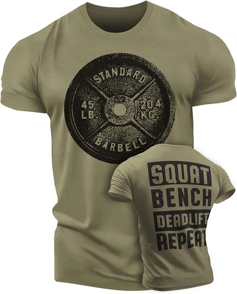 Amazon.com: Squat Bench Deadlift Workout Shirt for Men Funny Gym Lifting Motivational Saying (01. Squat Bench Deadlift Green) : Clothing, Shoes & Jewelry Funny Gym Tshirts, Deadlift Workout, Crossfit Tshirts, Squat Bench Deadlift, Gym Lifting, Weightlifting Shirts, Design Jersey, Funny Gym, Mens Workout Shirts