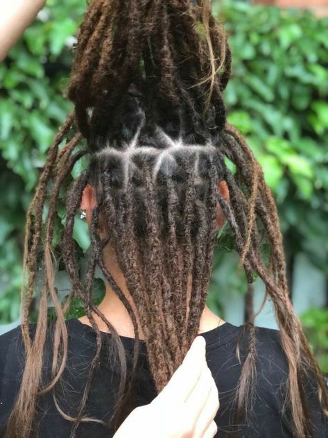 Temporary Locs, Dreadlock Maintenance, Beautiful Dreadlocks, Synthetic Dreads, Dread Hairstyles, Dreadlock Hairstyles, Au Naturale, Dream Hair, Flower Of Life