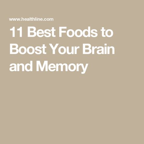 11 Best Foods to Boost Your Brain and Memory Brain And Memory, Alkaline Diet Benefits, Good Brain Food, Brain Healthy Foods, Brain Nutrition, Brain Boosting Foods, Ways To Be Healthier, Brain Memory, Brain Supplements