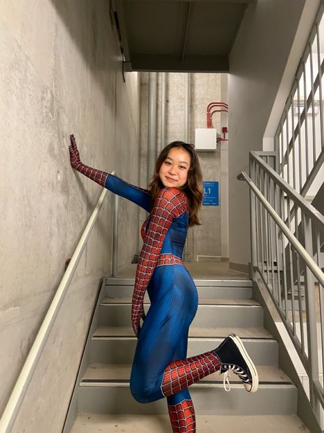 Spider Man Costume Girl, Spider Man Girl Costume, Spiderman Woman Costume, Spider Man Halloween Costume Women, Spiderman Girl Costume, Spider Man Costume For Women, Spiderman Costume Women, Girl Spiderman Costume, Spider Girl Costume