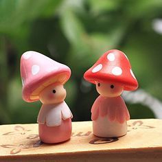 Mushroom Doll, Desain Buklet, Mushroom Hat, Clay Diy Projects, Clay Crafts Air Dry, Tanah Liat, Polymer Clay Diy, Micro Landscape, Cute Polymer Clay