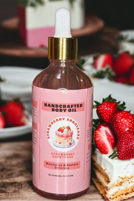 Sweet Sensation: Strawberry Shortcake With Pheromone Infused Body Oil Strawberry Shortcake Scent, Infused Body Oil, Strawberry Soda, Smell Goods, Kawaii Stuff, Going Live, Glow Up Tips, Puerto Rican, Face Scrub