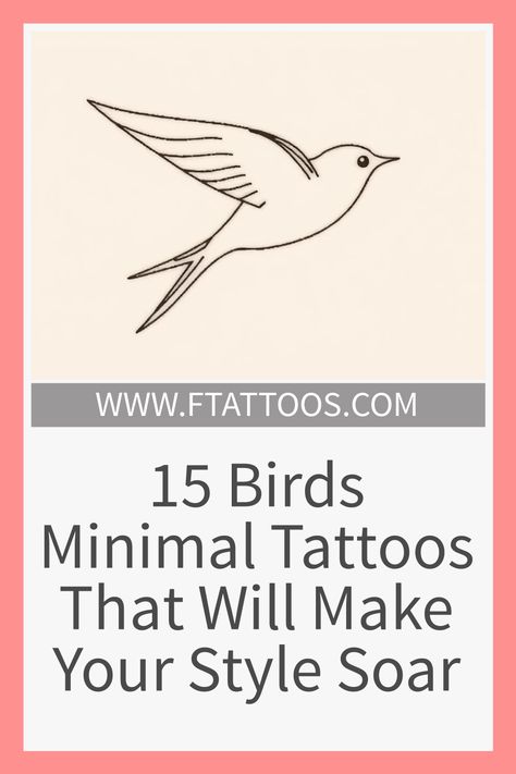 Discover the perfect minimalist bird tattoos that not only enhance your style but also carry deep meanings—what will yours say about you? Petite Bird Tattoo, Tiny Flying Bird Tattoo, Mini Bird Tattoos For Women, Small Parakeet Tattoo, Fine Line Finch Tattoo, Minimal Bird Tattoos For Women, Peacock Minimalist Tattoo, Fine Line Chickadee Tattoo, Tiny Hummingbird Tattoo Simple