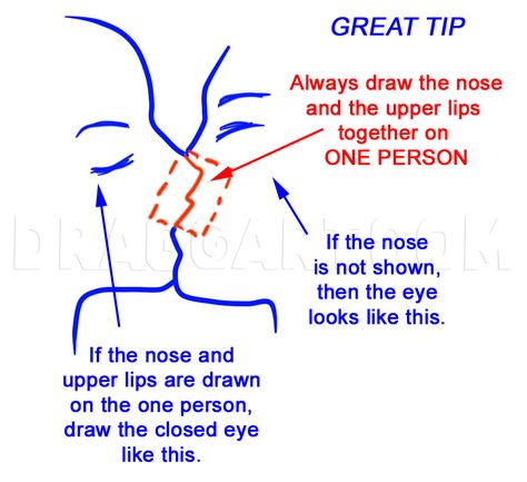 Kissing Drawing, Draw Tutorial, How To Sketch, Maid Sama, Poses References, Guided Drawing, Anatomy Reference, Drawing Lessons, Noragami