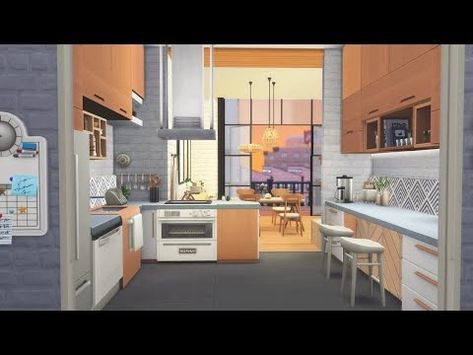 (1459) 19 Culpepper House Apartment 🌆 Sims 4 Speed Build Stop Motion (NO CC) - YouTube 17 Culpepper House Sims 4 Layout, 19 Culpepper House Sims 4, Sims 4 Culpepper Apartment 17, Sims 4 Kitchen No Cc, Sims Kitchen No Cc, Sims 4 Apartment Download No Cc, Apartment Sims 4, Culpepper House, Pinecrest Apartments 402 Sims 4