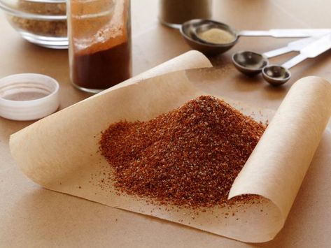 Rib Dry Rub Recipe | Food Network Rib Dry Rub Recipe, Rib Dry Rub, Dry Rub For Ribs, Spice Rubs, Bbq Recipes Ribs, Bbq Dry Rub, Dry Rub Recipes, Dry Rubs, Rib Rub