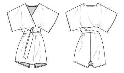 Pearl Dress - Free Sewing Pattern For Women - Do It Yourself For Free Kimono Dress Pattern, Free Dress Pattern, Sewing Dress Patterns, Free Skirt Pattern, Kimono Sewing Pattern, Unique Sewing Patterns, Dress Sewing Patterns Free, Sew Your Own Clothes, 2024 Inspiration