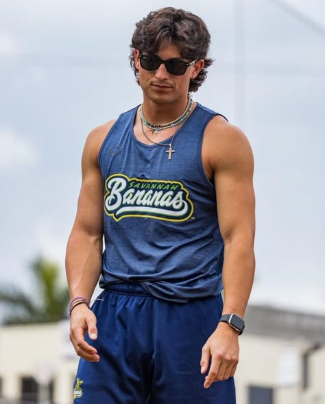 Noah Bridges, Savannah Banana, Baseball Things, Savannah Bananas, Banana Party, Hot Baseball Players, Baseball Videos, Baseball Men, Baseball Guys