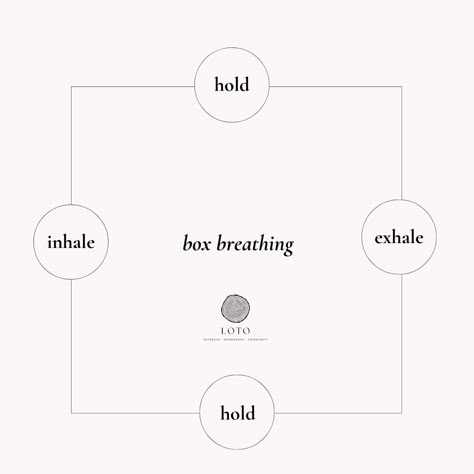 Feeling stressed? Focus on your breath. With 4-count (4:4:4:4) box breathing, we not only synchronize our breath but also tap into the profound capacity of our nervous system to find equilibrium. As we inhale for 4 counts, hold for 4, exhale for 4, and pause for 4, we engage in a gentle dance with our inner rhythms, soothing the nervous system and inviting calmness to prevail. 🌿✨ #BoxBreathing #Mindfulness #Balance #SelfRegulation #NervousSystemHealth #somatictechniques #lotowellness #breat... Box Breathing, Nervous System Regulation, Mindful Breathing, Time To Heal, Life Binder, The Nervous System, Daily Meditation, Self Regulation, Focus On Yourself