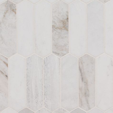 Detail Picket Tile, Bathroom 2023, Basket Weave Tile, Outdoor Porcelain Tile, Outdoor Pavers, Honed Marble, White Backsplash, Large Format Tile, Marble Mosaic Tiles