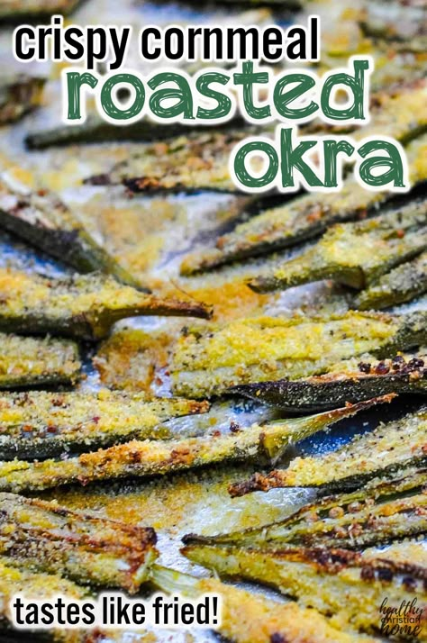 Okra Oven Roasted, Oven Okra Recipe, Okra Cooked In The Oven, Oven Fried Okra Frozen, Oven Roasted Okra Recipes, How To Prepare Okra, Roasted Okra Recipes Ovens, Roasted Okra Recipes, Baked Okra Recipes