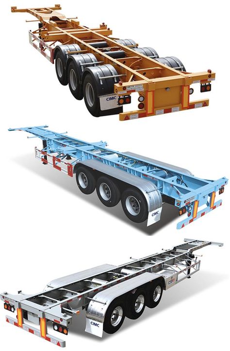 Container Chassis Trailer Models - CIMC Trailers