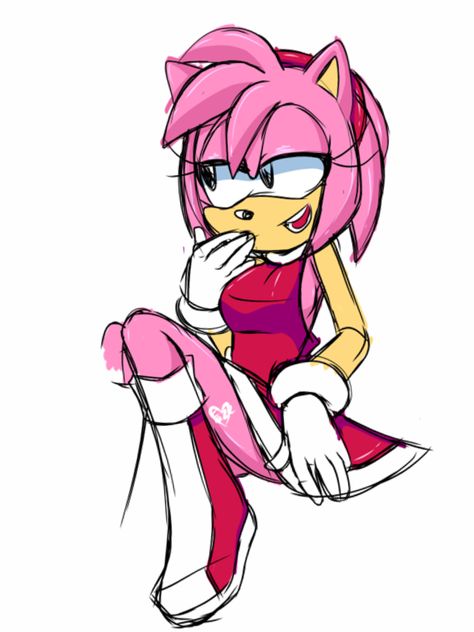 Rosy The Rascal, Jamie Rose, Amy The Hedgehog, Sonic Heroes, Silver The Hedgehog, Sonic And Amy, Sonic Fan Characters, Sonic Adventure, Hedgehog Art