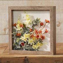 Rustic Floral Shadow Box Interior Design Courses Online, Personalized Shadow Box, Flower Shadow, Custom Shadow Box, Fleurs Diy, Flower Shadow Box, Interior Design Courses, Pressed Flower Art, Pretty Decor