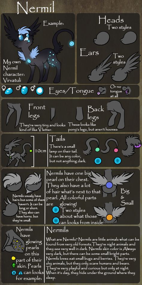 Semi Open Species, Open Species Reference Sheet Humanoid, Animal Species Oc, Types Of Fantasy Species, Open Species Anthro, Make Your Own Character, Character Building, Painting Tools, Drawing Tips