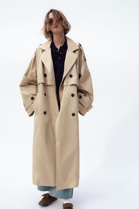 Longline Trench Coat, Chunky Chelsea Boots, Teddy Boys, Zara Outfit, Ankle Length Jeans, Suede Chelsea Boots, Long Trench, Long Trench Coat, Faux Leather Jackets