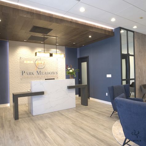 Medical Lobby Design, Urology Clinic Design, Medical Practice Interior, Medical Practice Design, Medical Office Design Waiting Area, Medical Office Lobby, Waiting Room Design Medical, Office Reception Interior Design, Small Lobby Design