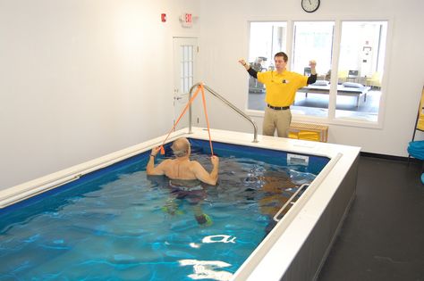 Therapy Pools, Endless Pools, Home Therapy, Hydrotherapy Pool, Swimming Pool Pictures, Aquatic Therapy, Dream Gym, Endless Pool, Dog Pool