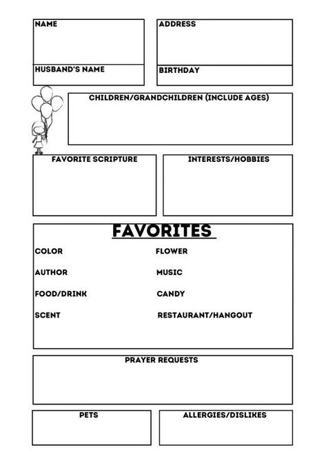 Secret Sister Questionnaire For Church, Secret Pal Questionnaire For Coworkers, Secret Pal Questionnaire, Secret Sister Questionnaire Free Printables, Secret Sister Questionnaire, Secret Sisters Ideas For Church, Womens Ministry Events, Secret Sister Gifts, Secret Pal