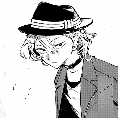 Dog Icon, Chuuya Nakahara, Fancy Hats, Bongou Stray Dogs, Stray Dogs Anime, Manga Illustration, Bungo Stray Dogs, Stray Dog, Bungou Stray Dogs