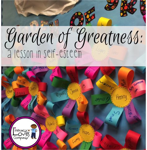 Brighten up your classroom and your student’s self esteem with this colorful bulletin board and lesson. Self Esteem Lessons For Middle School, Nurture Group Ideas, Nurture Group Activities, Nurture Classroom, Countdown Gift Ideas, Self Esteem Crafts, Nurtured Heart Approach, Nurture Group, Colorful Bulletin Boards