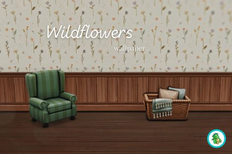 Maxis Match CC World - S4CC Finds, FREE downloads for The Sims 4 Cottage Core Wallpaper, Wildflowers Wallpaper, Sims 4 Cottage, Cottagecore Wallpaper, Cottage Wallpaper, Cc Sims4, Grimoire Book, Daisy Wallpaper, Forgotten Realms