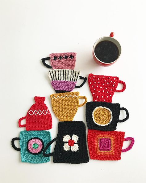 Crochet Diy, Crochet Applique, Applique Patterns, Crochet Coasters, Crochet Art, Crochet Home, Crochet Accessories, Crochet Motif, Beautiful Crochet